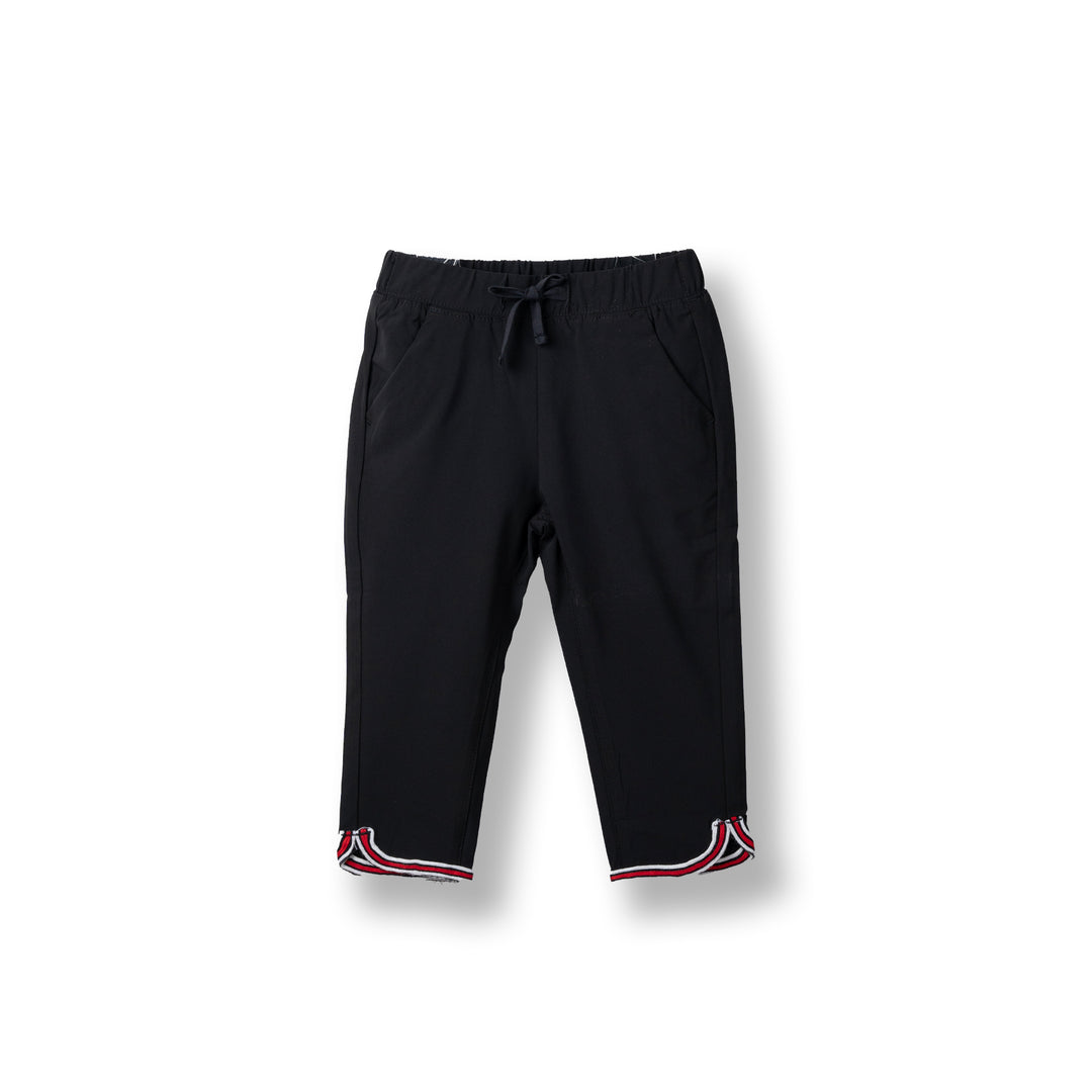 Poney Girls Black Long Pants 1537