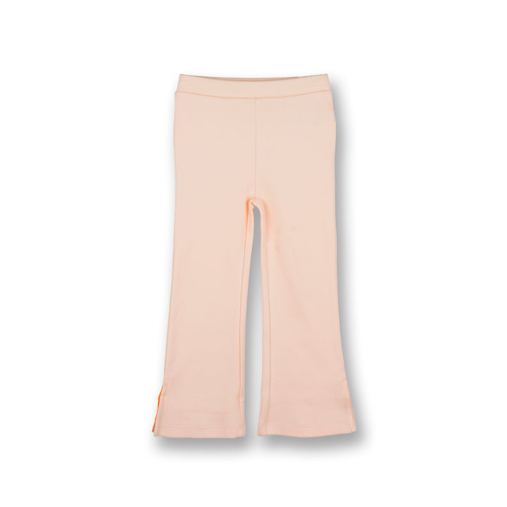 Poney Girls Light Orange Flared Long Pants