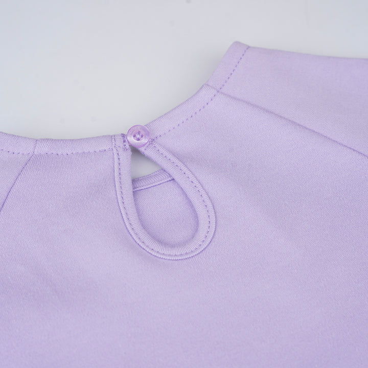 Poney Girls Light Purple Flared Long Pants