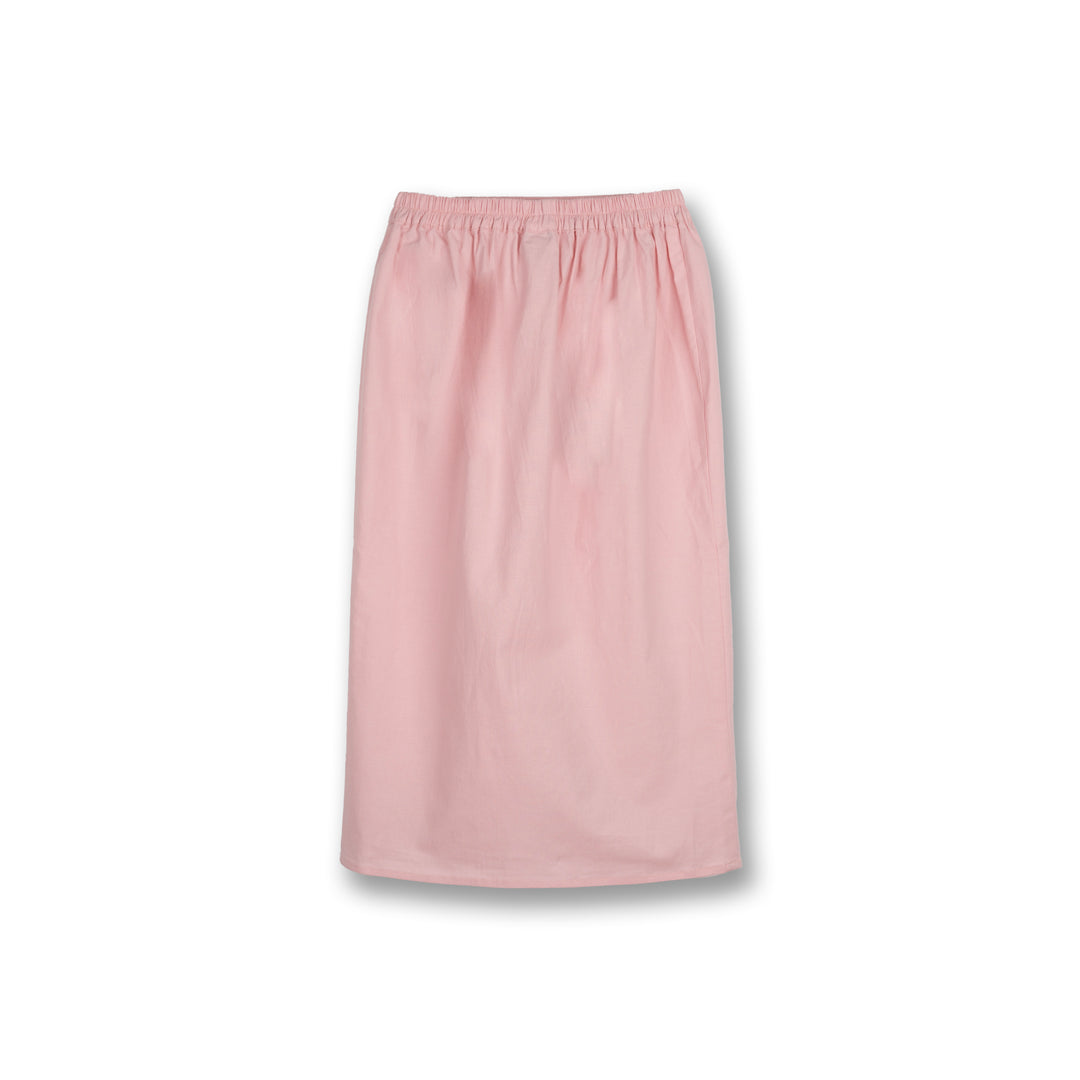 Poney Girls Light Pink Pleats with Folded Long Skirt