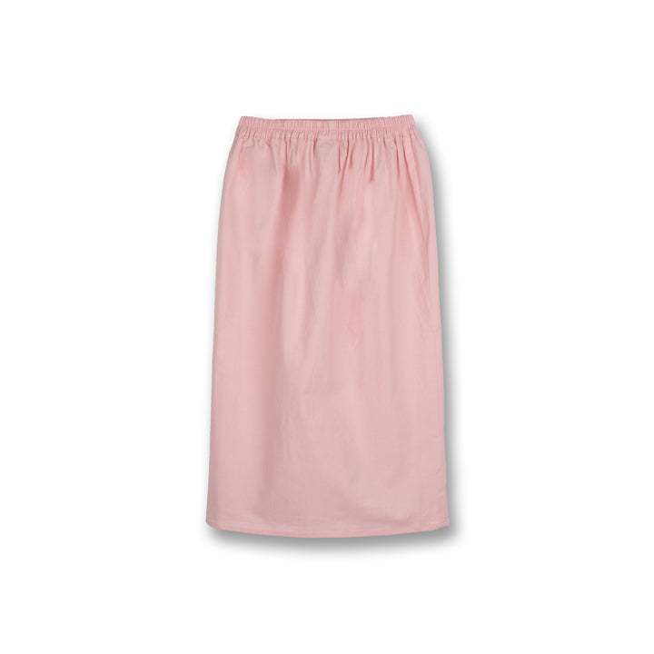 Poney Girls Light Pink Pleats with Folded Long Skirt