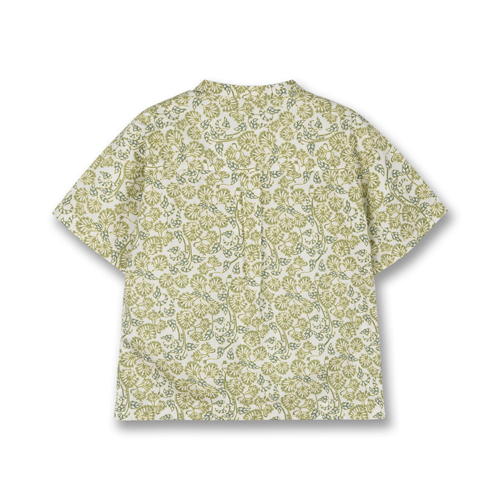 Poney Boys Green Ixora Short Sleeve Shirt
