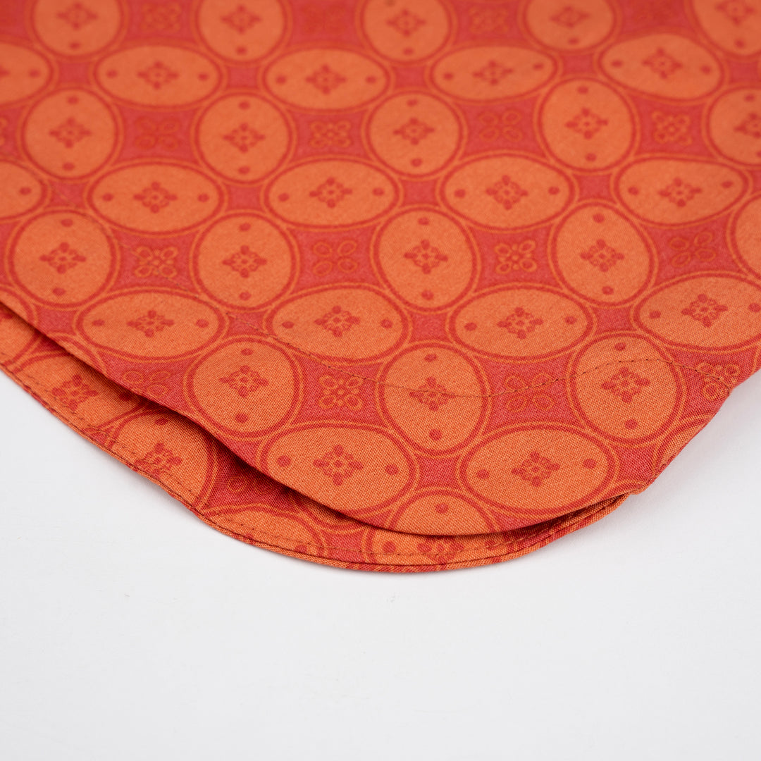 Poney Boys Orange Kurma Short Sleeve Shirt