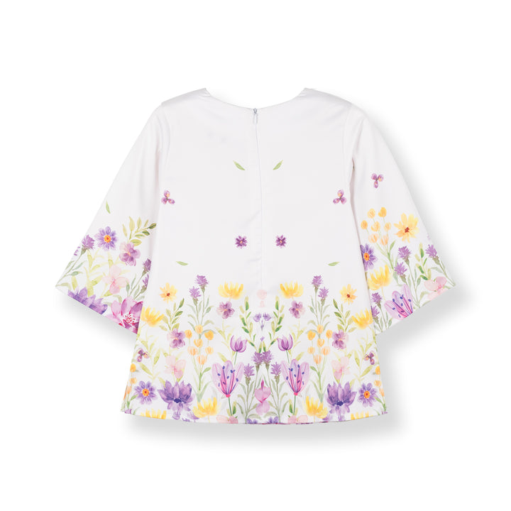 Poney Girls Light Purple Lavenders Baju Kurung Set