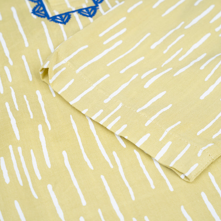 Poney Boys Rais Yellow Long Sleeve Shirt