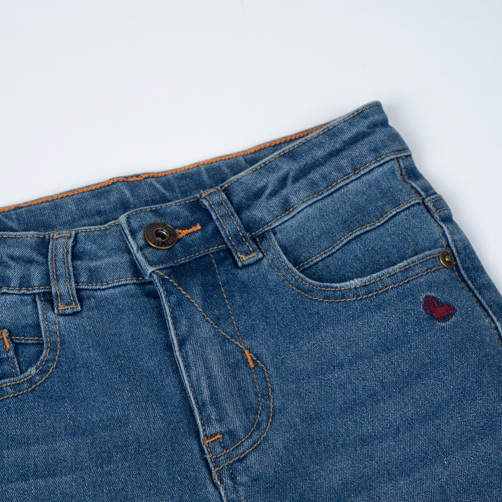 Poney Boys Denim Rain Spun Straight Fit Jeans