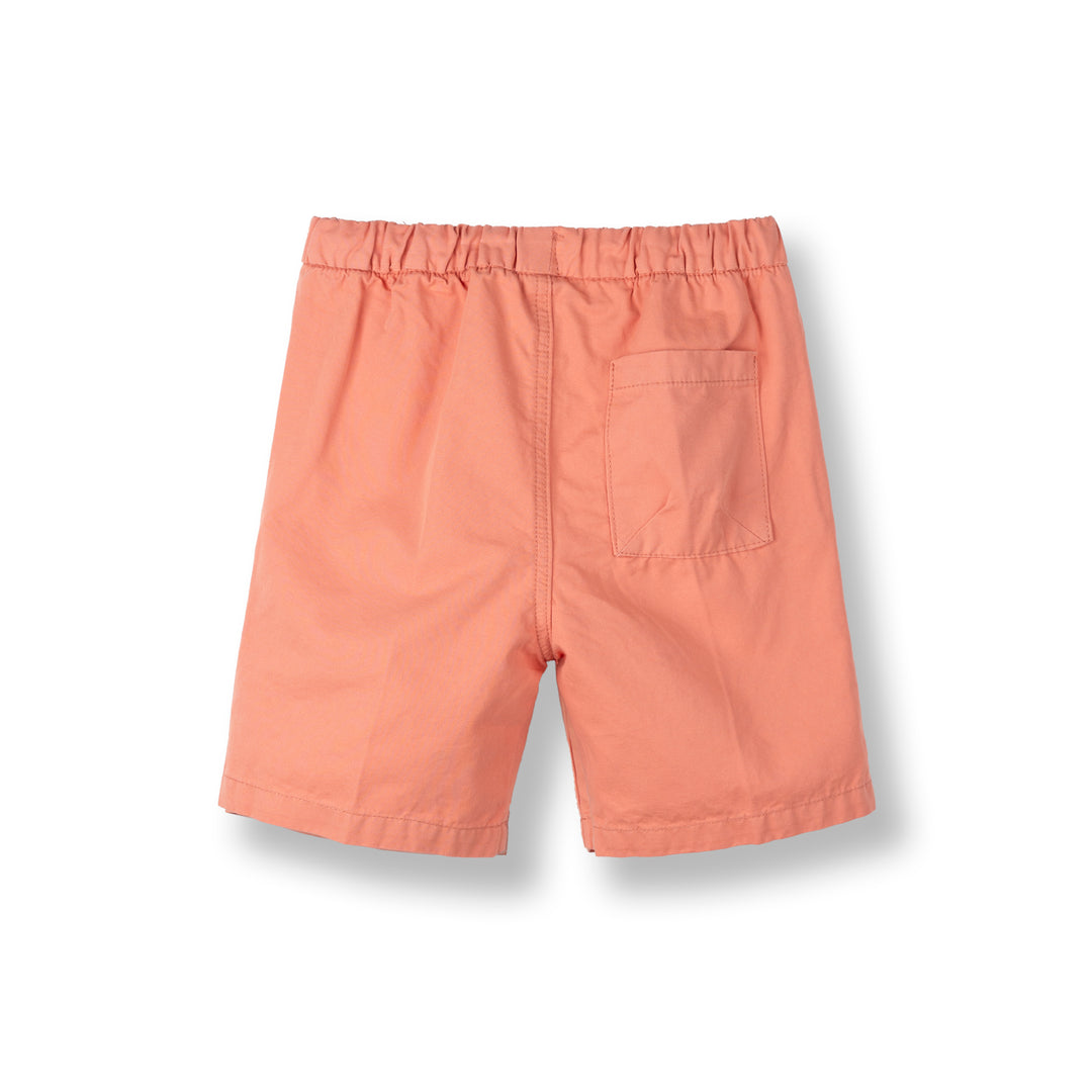 Poney Boys Orange Stylish Woven Bermuda