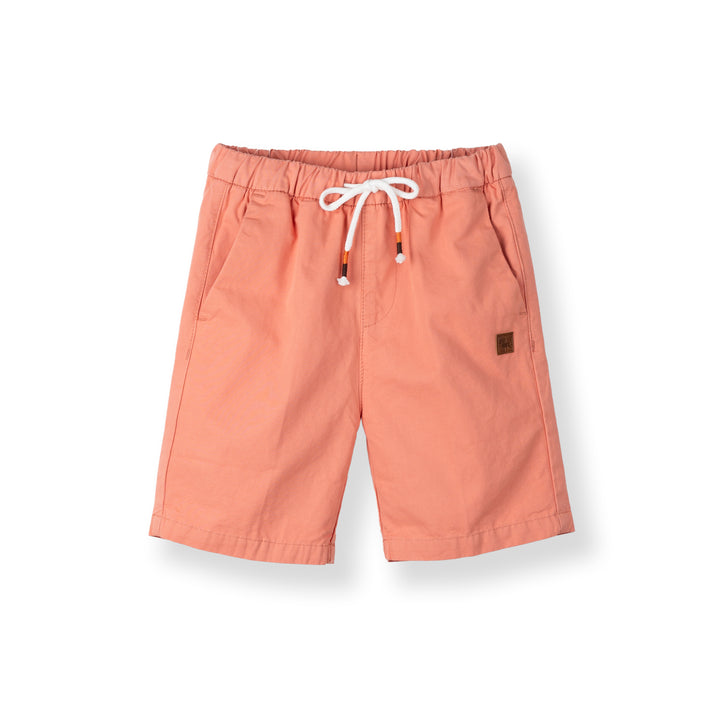 Poney Boys Orange Stylish Woven Bermuda