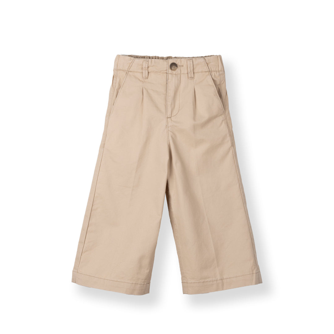 Poney Girls Khaki Highwaist Marine Long Pants