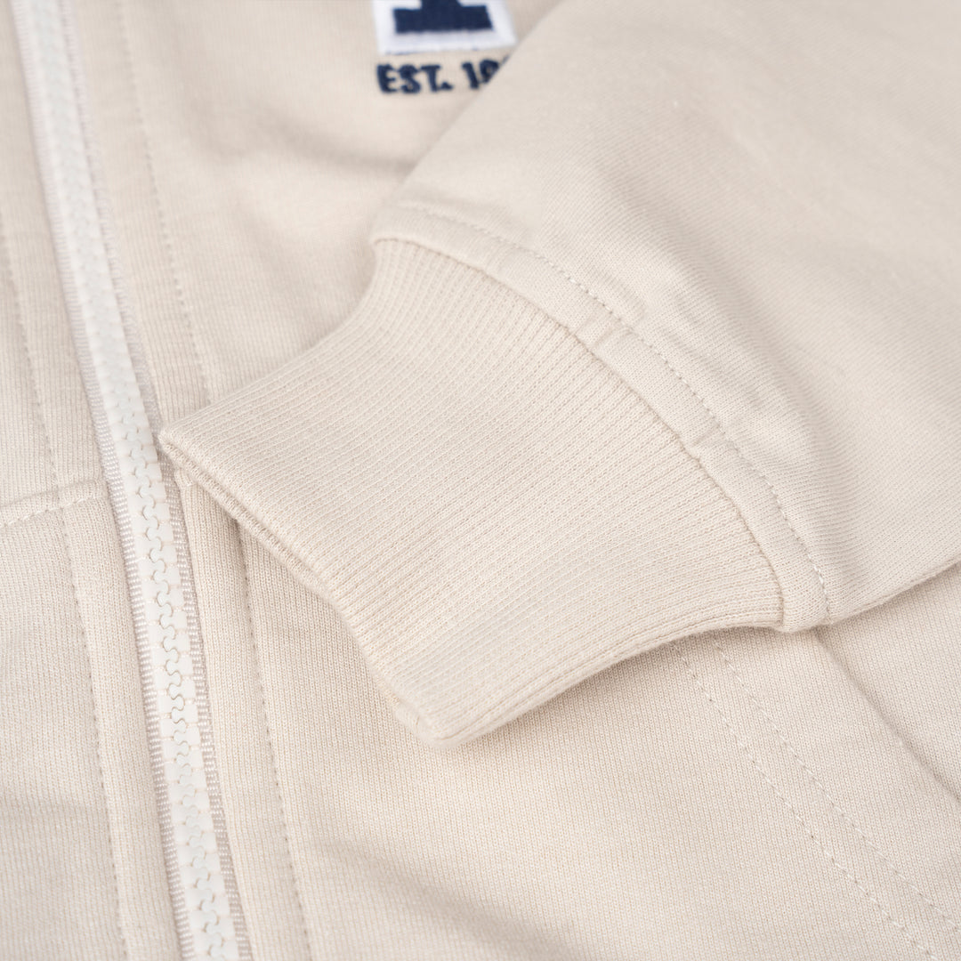 Poney Boys Khaki Poney Logo Long Sleeve Jacket