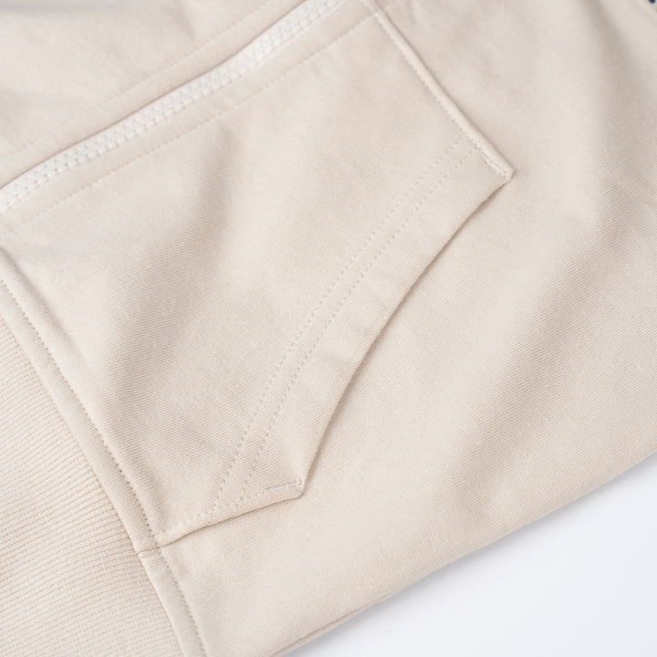 Poney Boys Khaki Poney Logo Long Sleeve Jacket