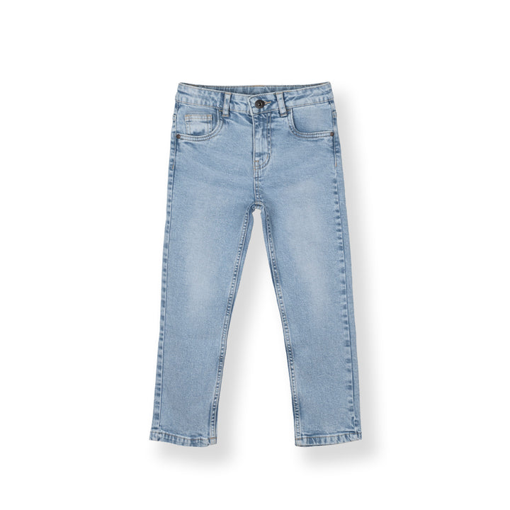 Poney Boys Light Blue Embroidered “P” Slim Fit Jeans
