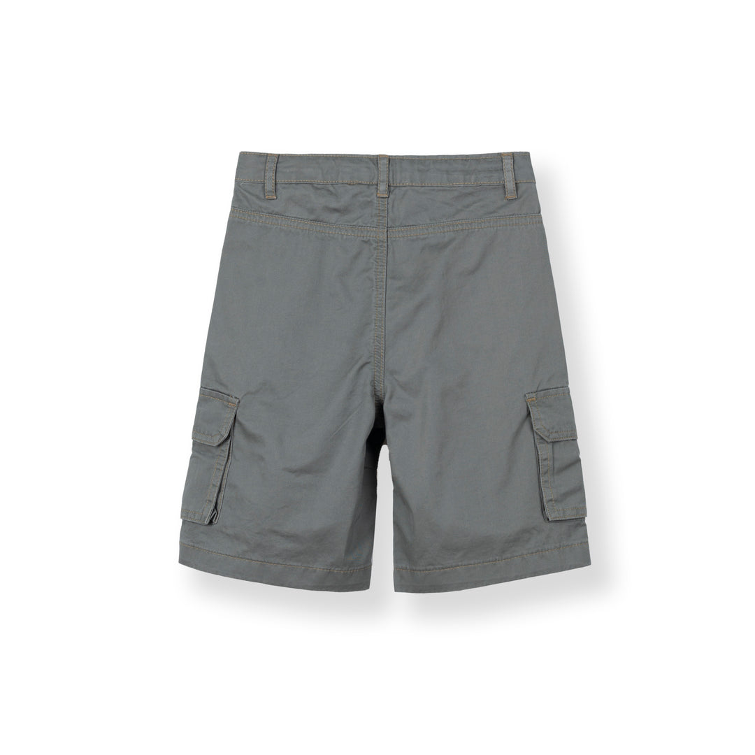 Poney Boys Kennedy Grey Woven Bermuda