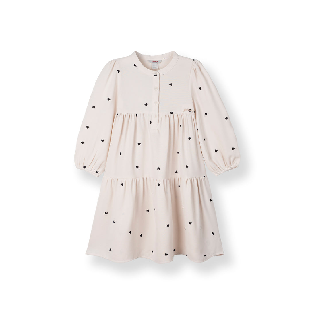 Poney Baby Girls Pristine 3/4 Sleeve Dress