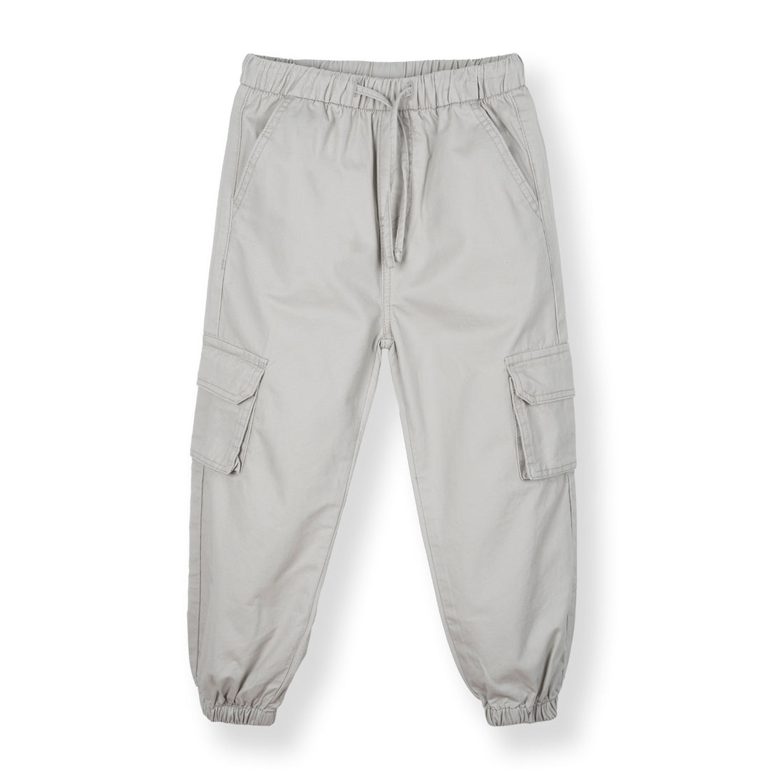 Poney Light Grey Cargo Long Pants