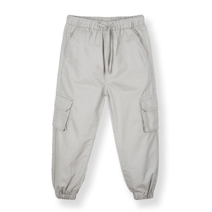 Poney Light Grey Cargo Long Pants