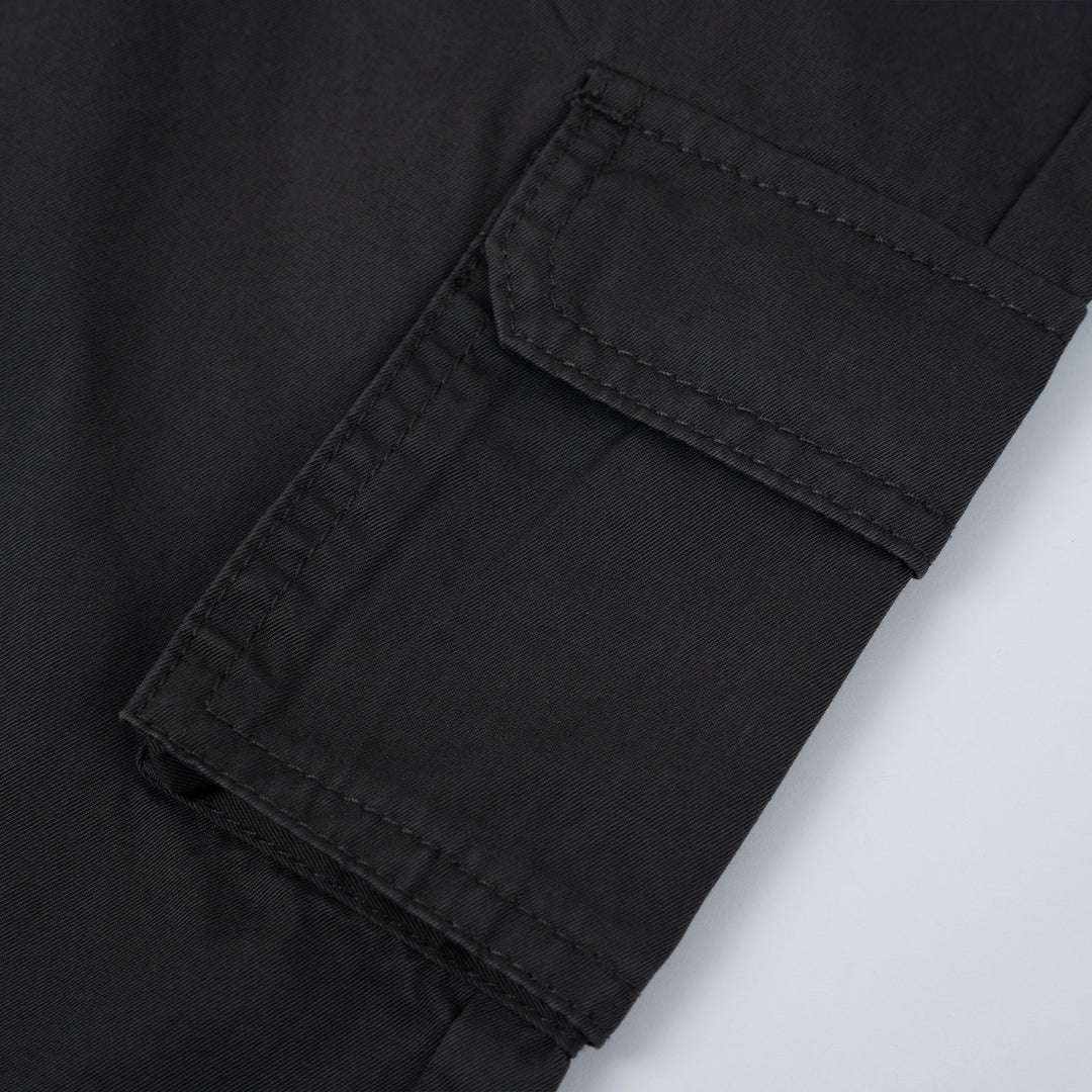 Poney Dark Grey Cargo Long Pants