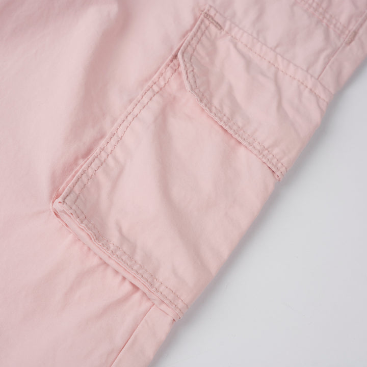 Poney Girls Light Pink Cargo Long Pants