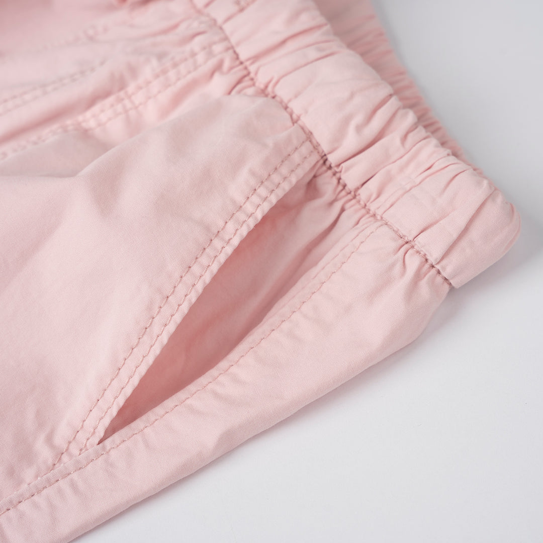 Poney Girls Light Pink Cargo Long Pants