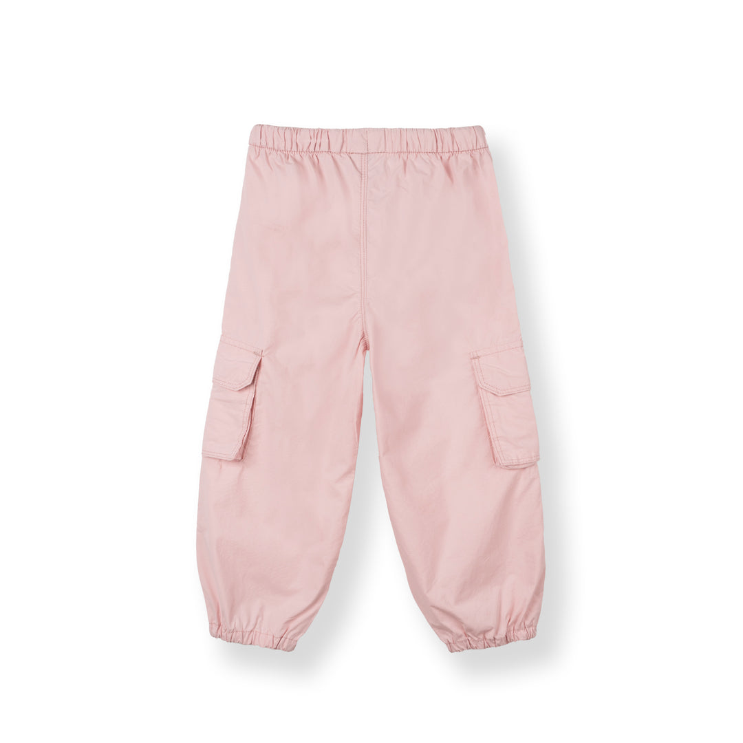 Poney Girls Light Pink Cargo Long Pants