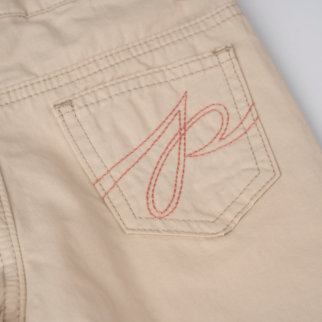 Poney Girls Khaki Bell Bottom Long Pants