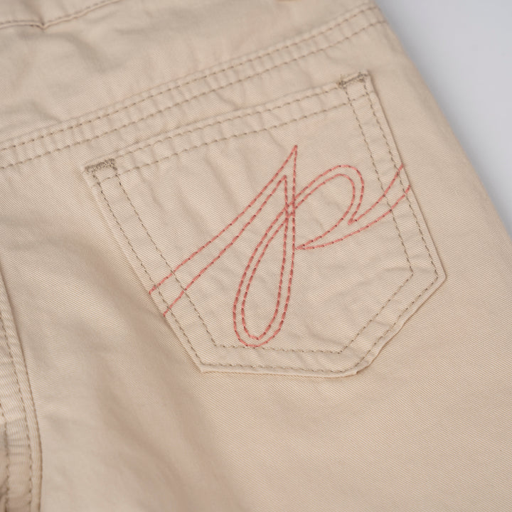 Poney Girls Khaki Bell Bottom Long Pants