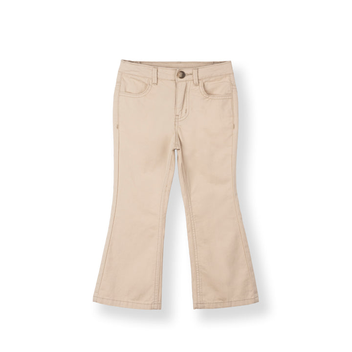 Poney Girls Khaki Bell Bottom Long Pants