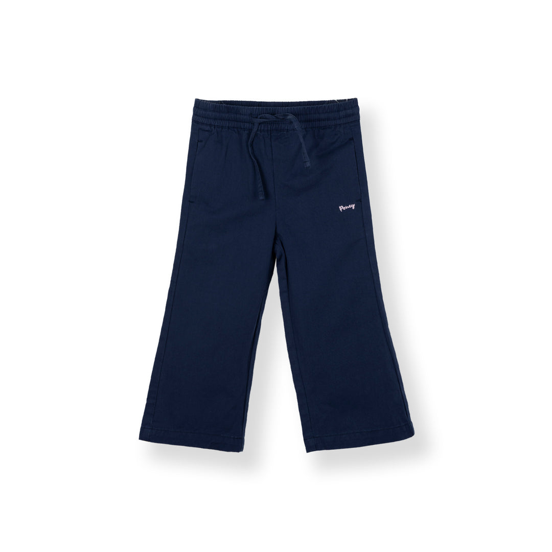 Poney Girls Navy Palazo Long Pants