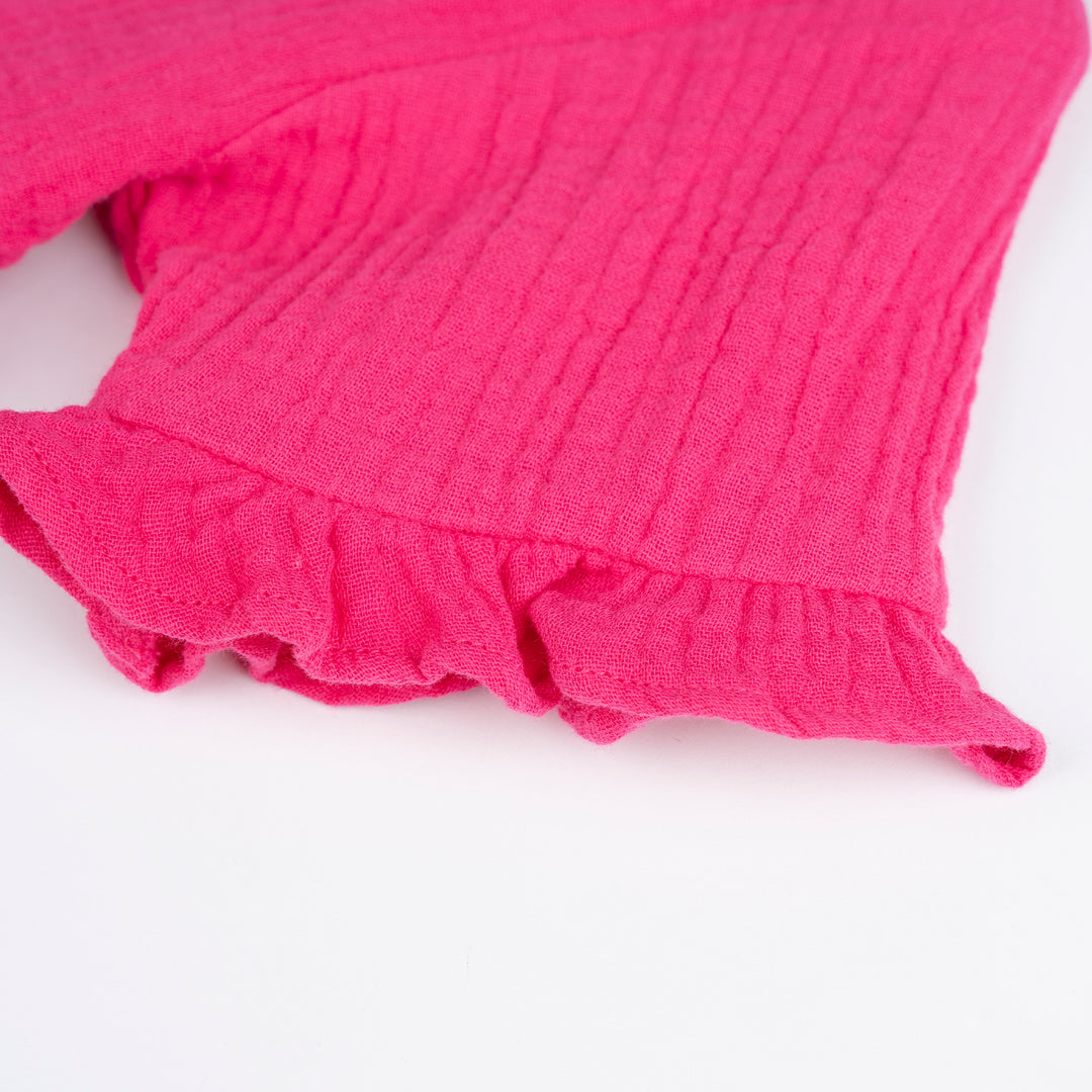 Poney Girls Fuchsia Magenta Sleeveless Midi Dress