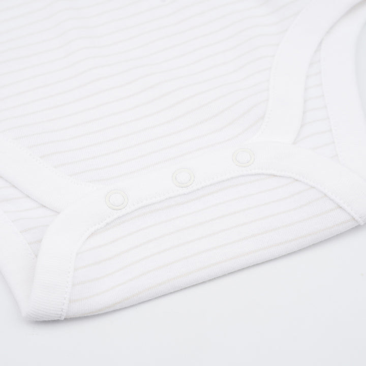 Poney Baby Boys Jasper Long Sleeve Sleepsuit with Snap Buttons