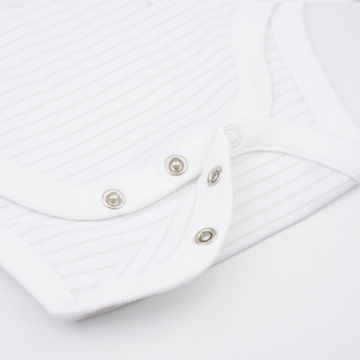 Poney Baby Boys Jasper Long Sleeve Sleepsuit with Snap Buttons