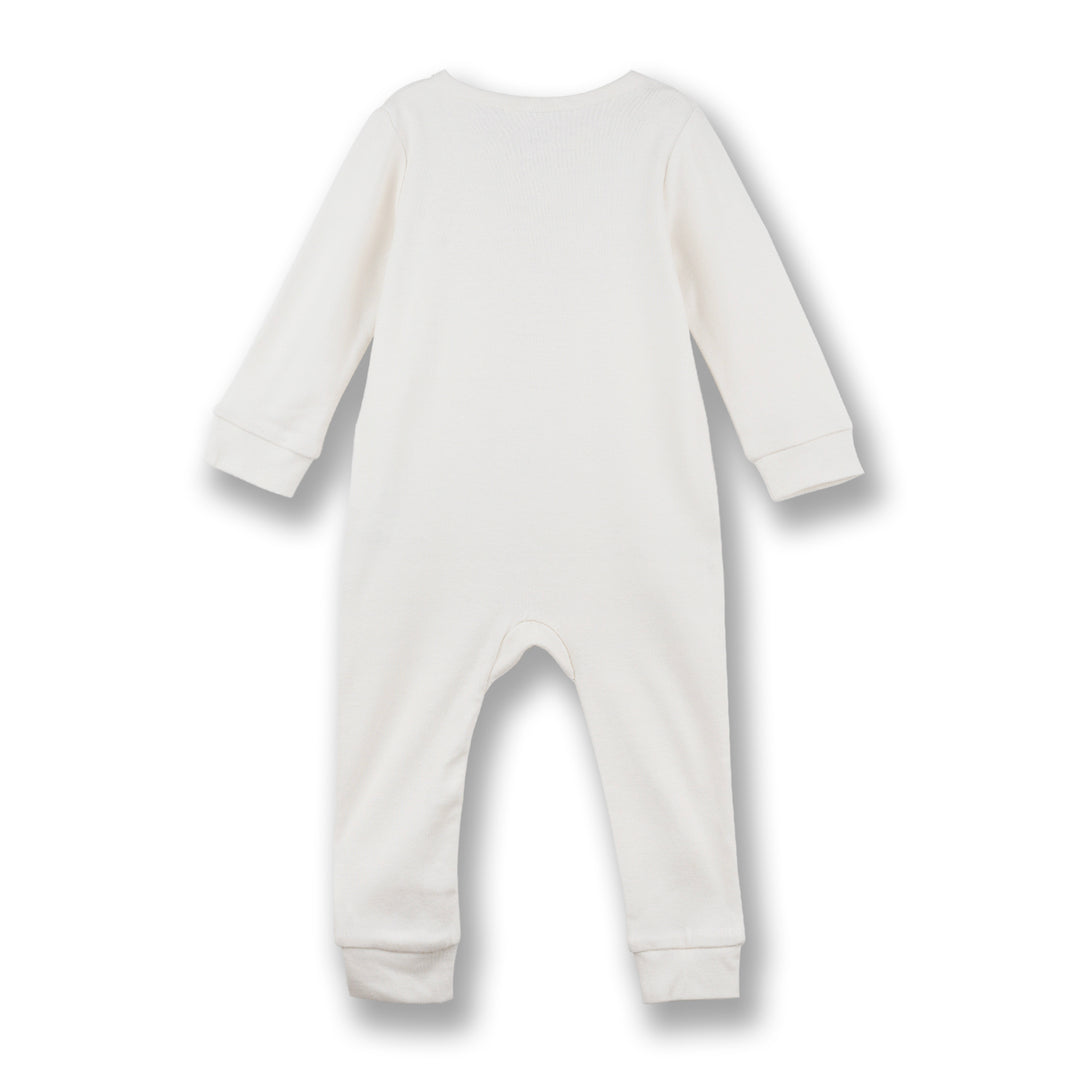 Poney Baby Boys Jasper Long Sleeve Sleepsuit with Snap Buttons