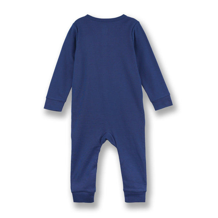 Poney Baby Boys Jasper Long Sleeve Sleepsuit with Snap Buttons