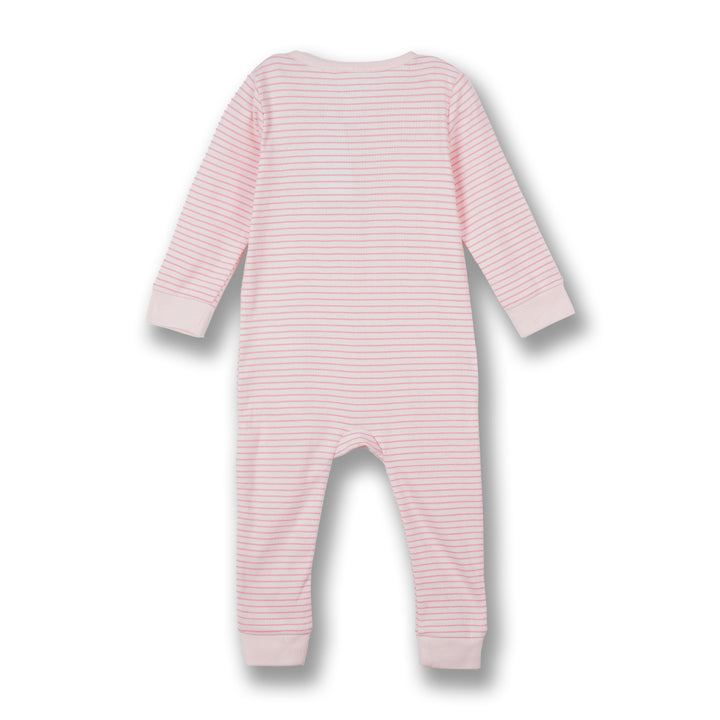 Poney Baby Girls Chloe Long Sleeve Sleepsuit with Snap Buttons