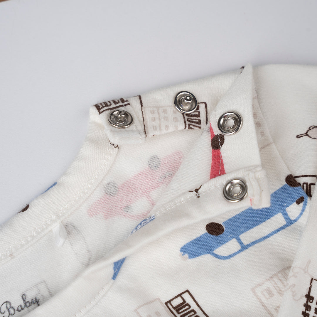 Poney Baby Boys Cream City Drive Pyjamas