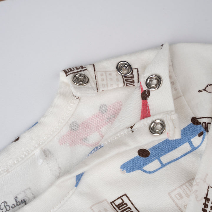 Poney Baby Boys Cream City Drive Pyjamas