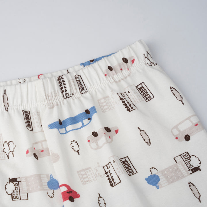 Poney Baby Boys Cream City Drive Pyjamas