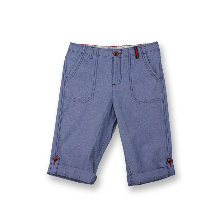 Poney Boys Blue 3/4 Chambray Pants
