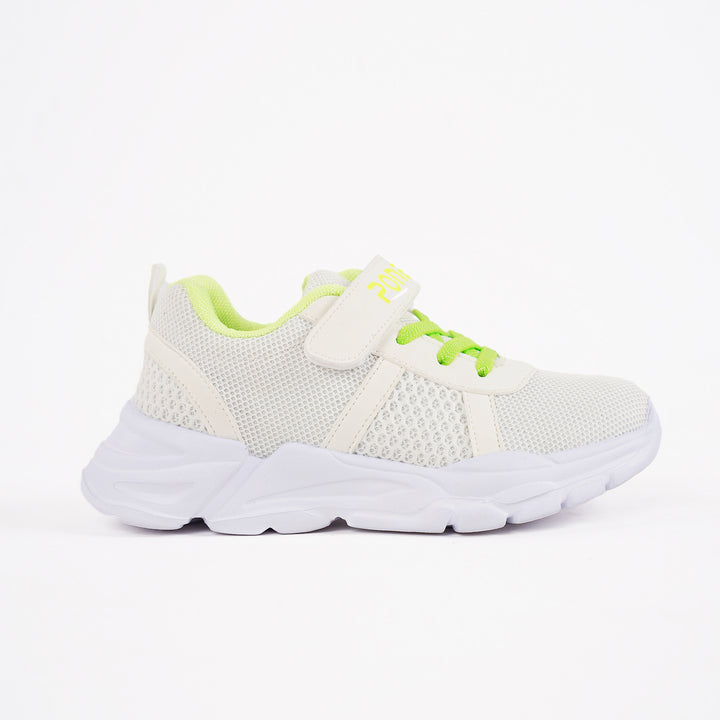 Poney White Strap Sport Casual Shoe