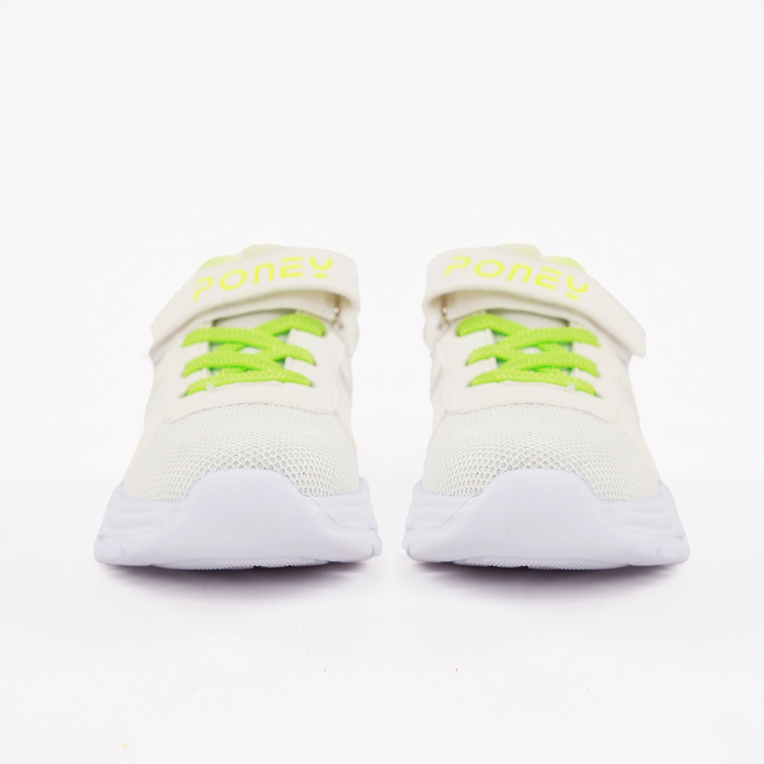 Poney White Strap Sport Casual Shoe