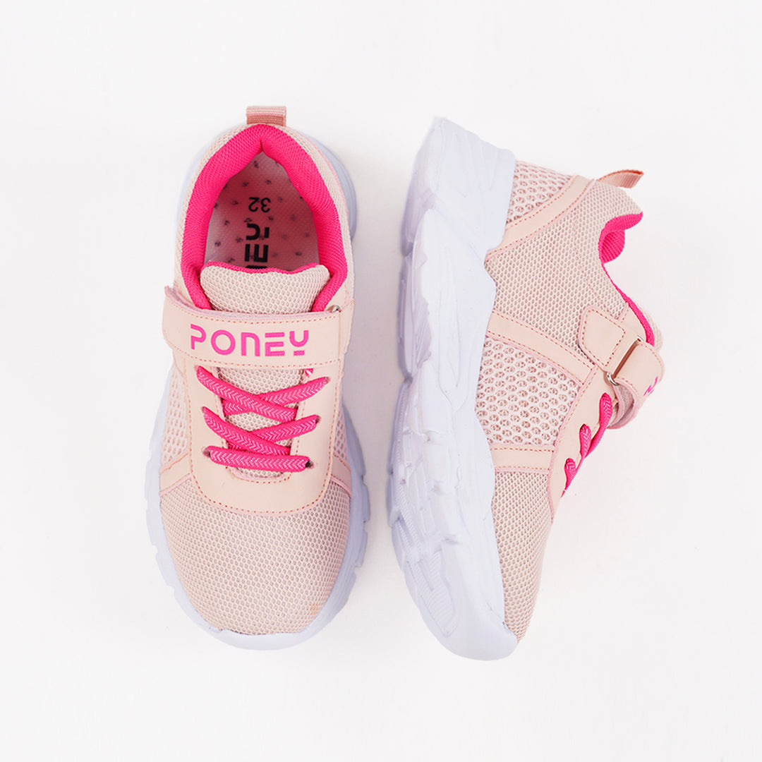 Poney Pink Strap Sport Casual Shoe