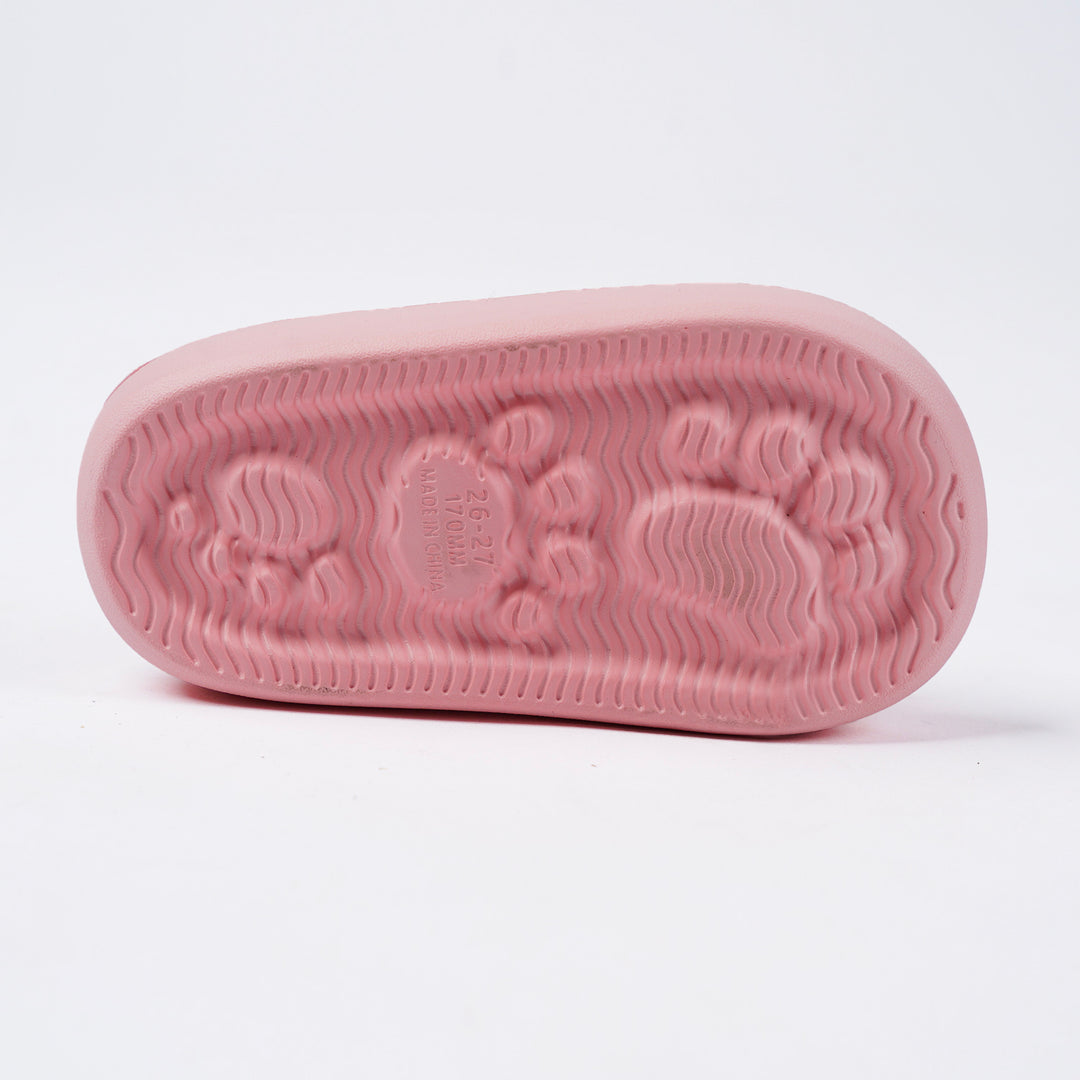 Poney Light Pink Blooming Coral Slide Sandal