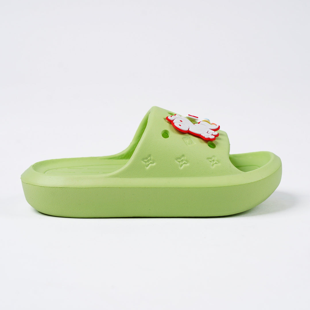 Poney Green Greenery Slide Sandal