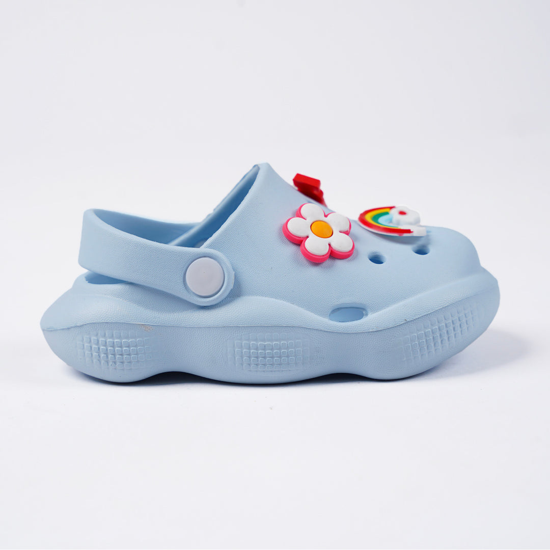 Poney Light Blue Starlight Blue Clogs Sandal