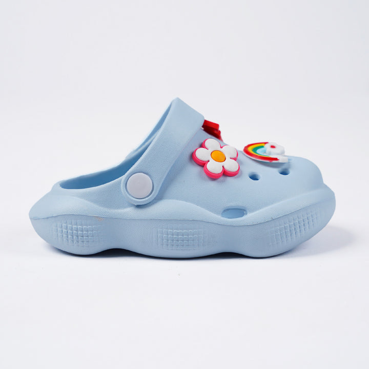 Poney Light Blue Starlight Blue Clogs Sandal