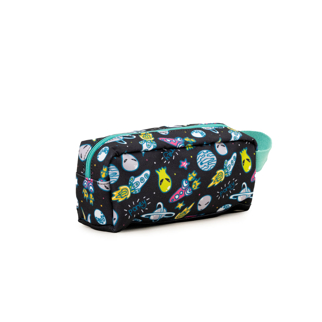 Poney Boys Black Space Alien Pencil Case KB040