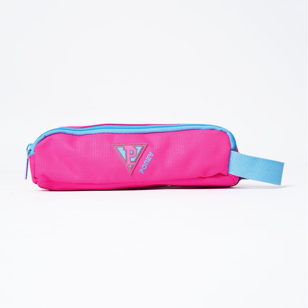 Poney Girls Pink Poney Logo Pencil Case KG011