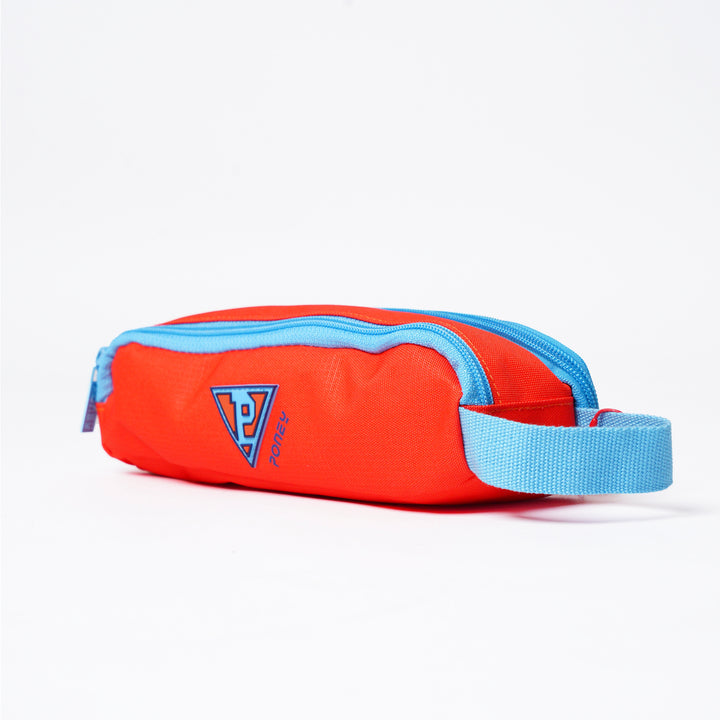 Poney Girls Orange Poney Logo Pencil Case KG015