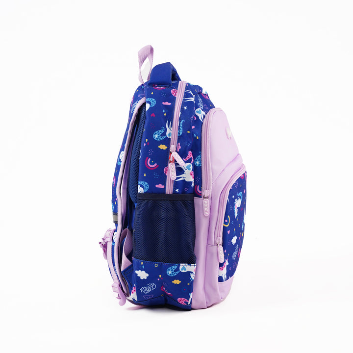 Poney Girls Navy Dreamy Unicorn 16" Backpack KG050