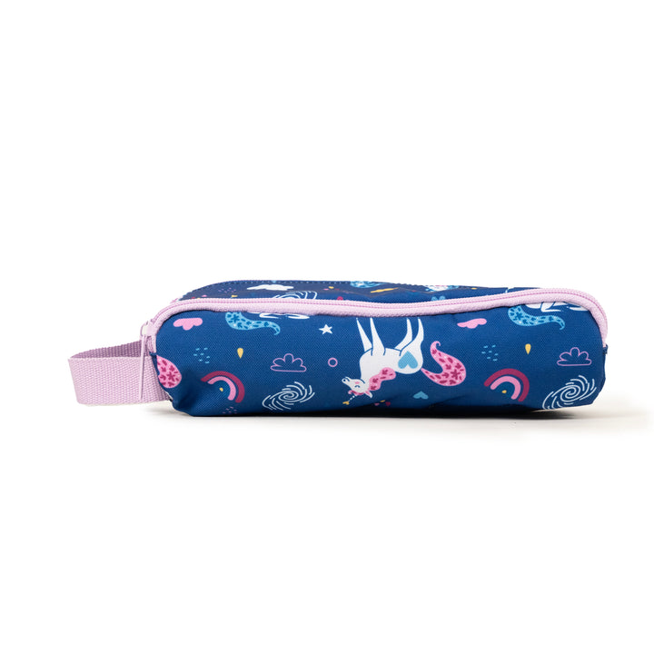 Poney Girls Navy Dreamy Unicorn Pencil Case KG053
